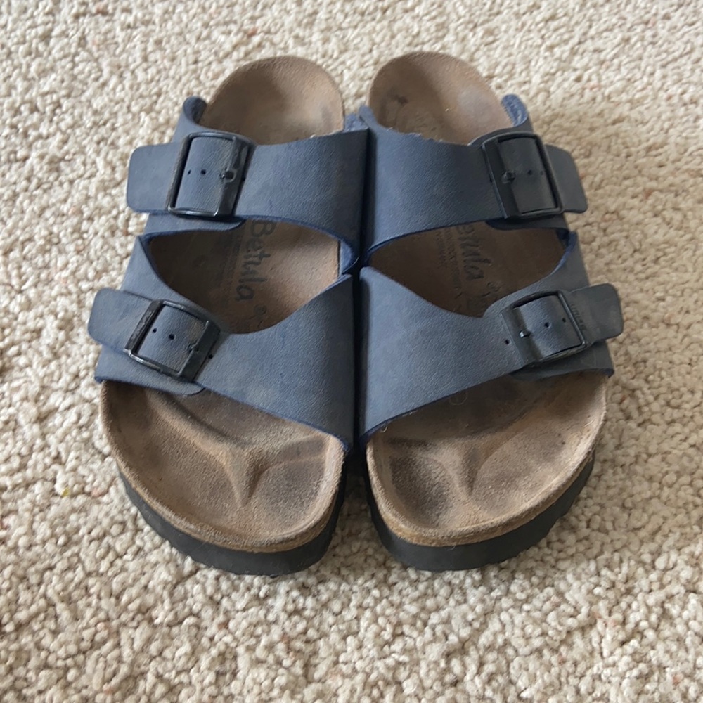 Birkenstock Betula Navy blue synthetic size 37